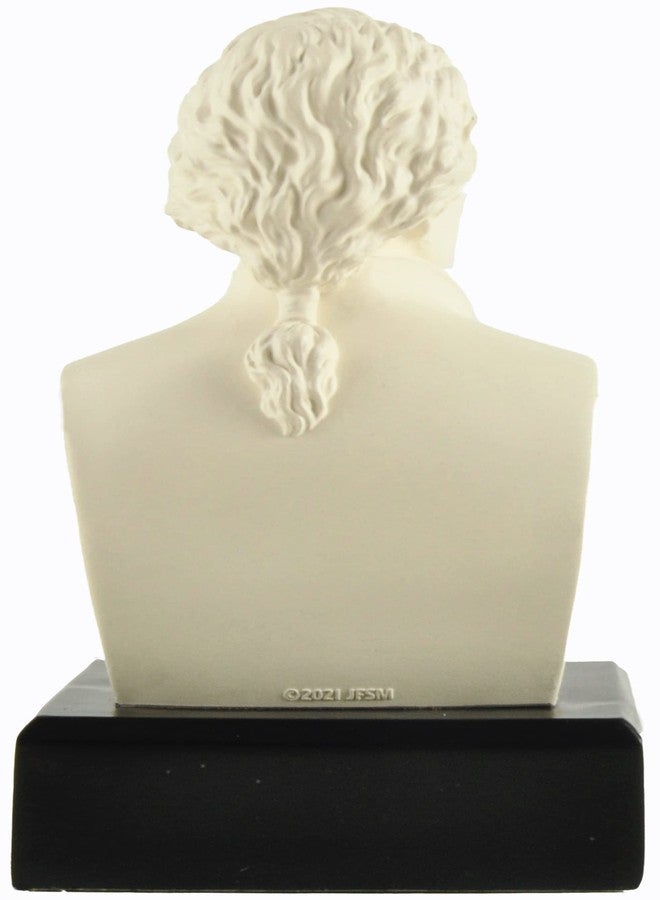JFSM INC. Alexander Hamilton Founding Father Historical Bust Collectible Memorabilia - Great Americans Collection White - Image 3